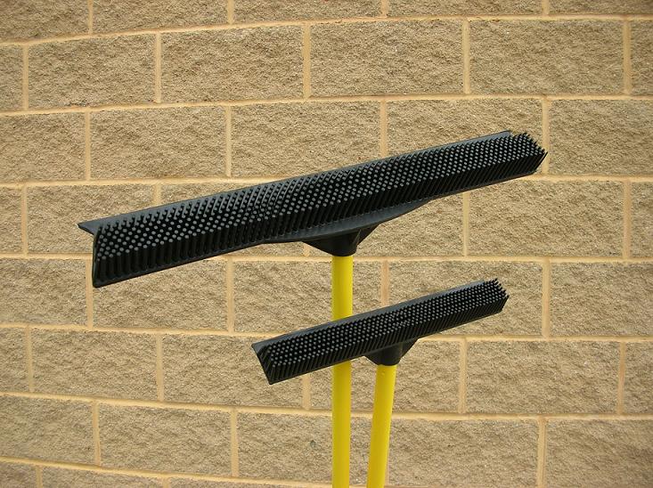 Industrial Rubber Bristle Broom